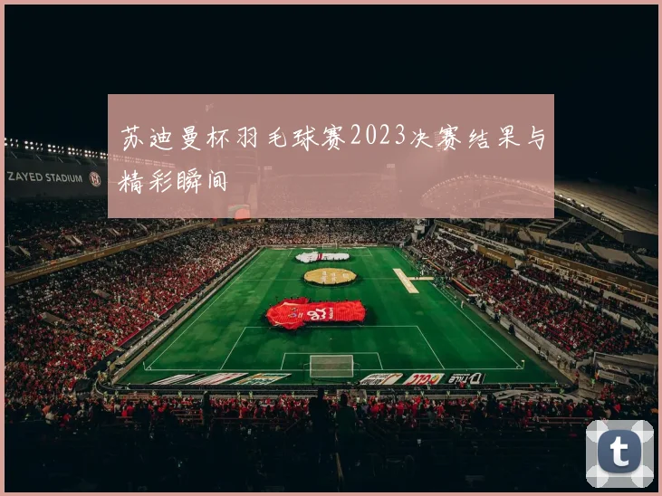 苏迪曼杯羽毛球赛2023决赛结果与精彩瞬间